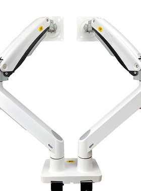 NB F160双屏显示器支架F195A多屏气压升降旋转34电脑屏幕增高H180