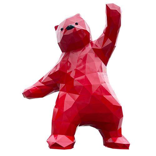 玻璃钢卡通动物雕塑大型商场户外景观公园摆件美陈装饰来图定制