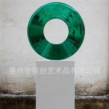 轻奢透明树脂雕塑摆件酒店会所别墅样板房售楼部软装装饰镂空假山