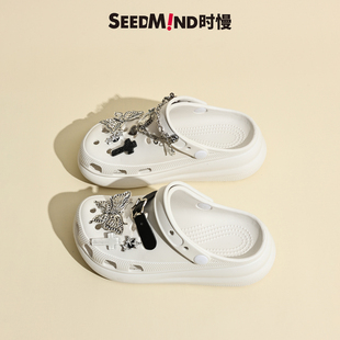 Seedmind被洞洞鞋拿捏了~新款中式秀禾婚纱外穿两穿不累脚婚鞋