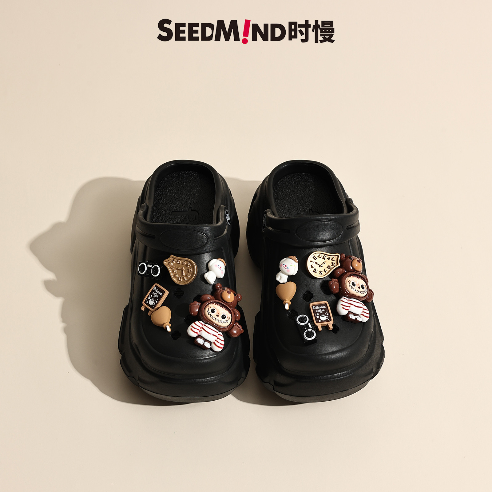 Seedmind这双洞洞鞋让我彻底入坑了~新款婚纱不累脚高跟两穿婚鞋