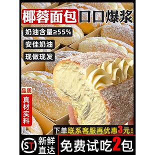 椰蓉老奶油夹心肉松面包蛋糕三明治整箱糕点吃 早餐零食食品点心