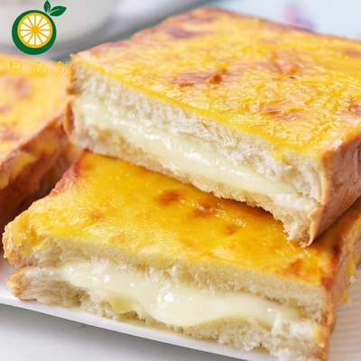 夹心乳酪蛋糕【桃李2斤】岩烧乳酪糕点吐司蛋糕片面包整箱早餐1斤