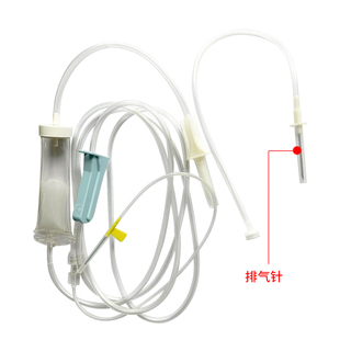 一次性使用无菌输血器带针头医用输血液管黄色9号针0.9*26mmQC