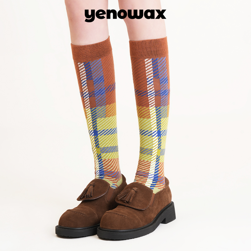YNWX2025新款袜子女学院配小皮鞋