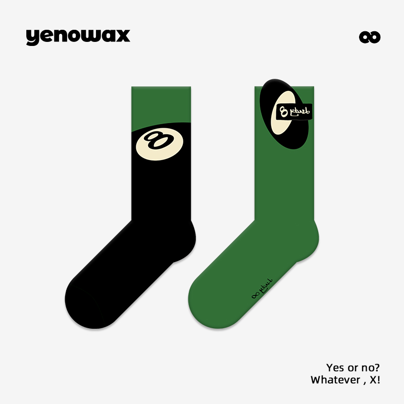 YNWX异能无限运动潮流中筒袜