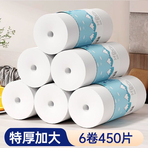 特厚干湿两用吸油清洁懒人抹布