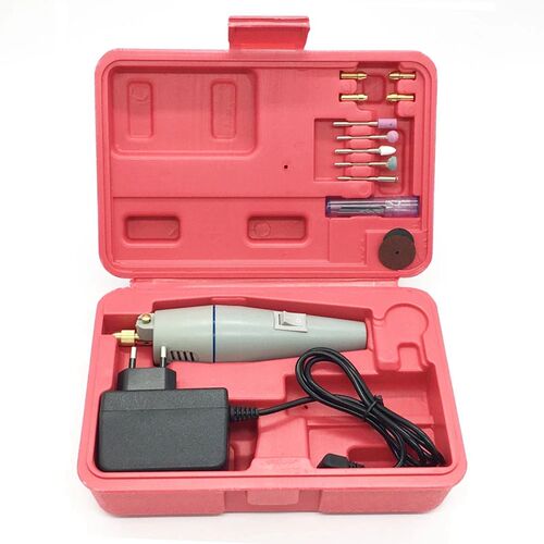 Mini Electric Drill+ 15Pcs Grinding Accessories + Adapter