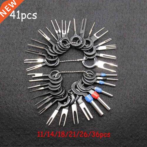36/ 41pcs Car Terminal Removal Kit Wiring Crimp Connector P