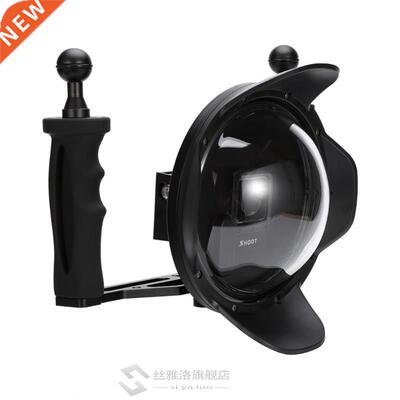 Diving Lens Hood 6 inch Dome Port LCD Screen with Heightenin