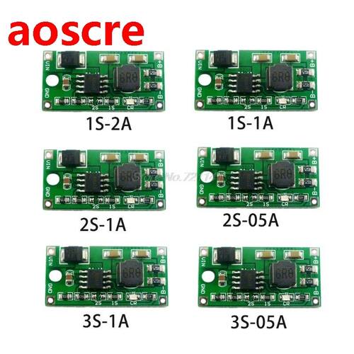DC5-23V 4.2V/8.4V/12.6V Lithim-ion Battery Charger Multi-Cel