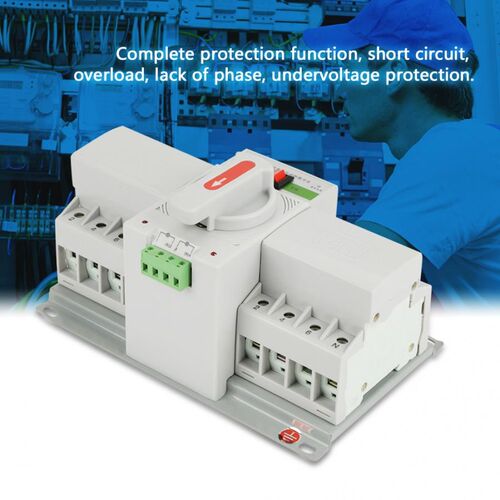 220V 63A 4P Transfer Switch Mini Dual Power Automatic Transf