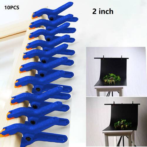 10PCS Spring Clamps  Woodworking Clips Tools Plastic Nylo
