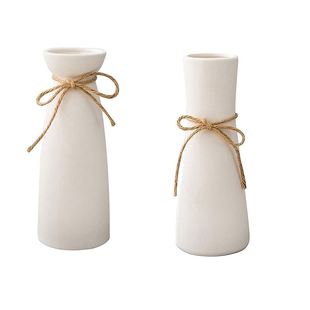 White Ceramic Vase Minimalist Style Decoration,Modern Home D