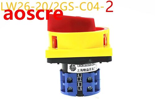 LW26-20GS/04-2 universal change-over switch power cut off pa