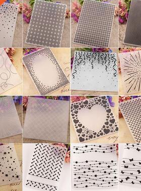 Applicable Fashion Background Set Embossed Design Plastic D