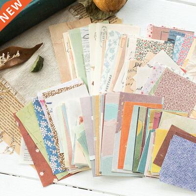 60pcs Ins Style Creative Small Fresh Retro Memo Pad Basic Jo