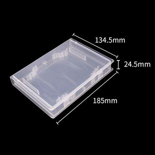 Universal Transparent Box game Card cartridge CD DVD Protec