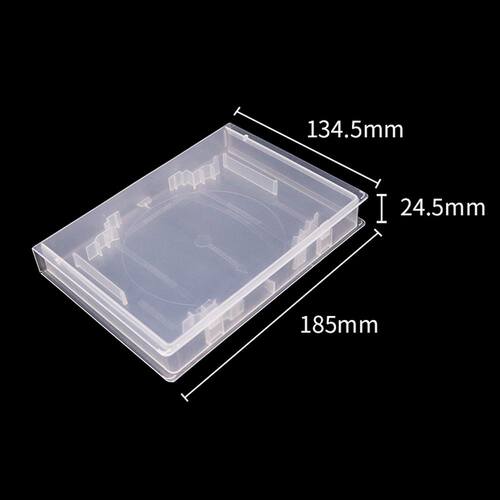 Universal Transparent Box game Card cartridge CD DVD Protec