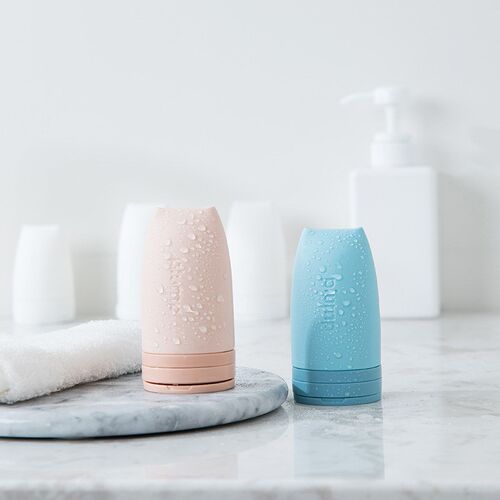 Travel Silicone Bottle Mini Squeeze Soft Lotion Bottle Cosme