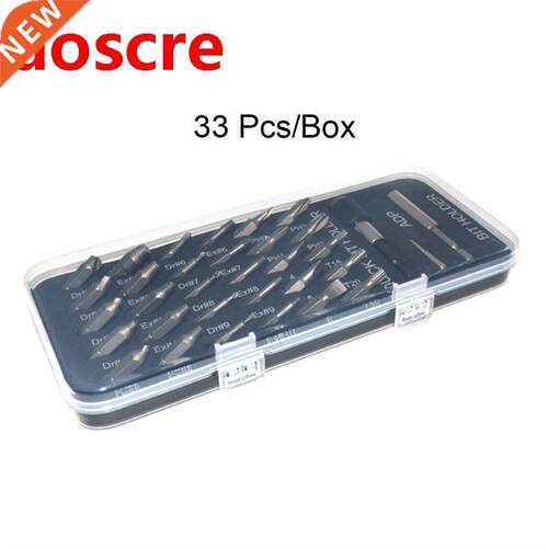 33pcs/set Damaged Screw Extractor Remove Broken Bolt Stud Re