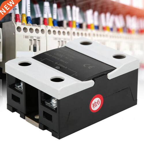 Solid State Relay 4~20mA-AC 0~250V 40A Heat Sink Flame-Retar