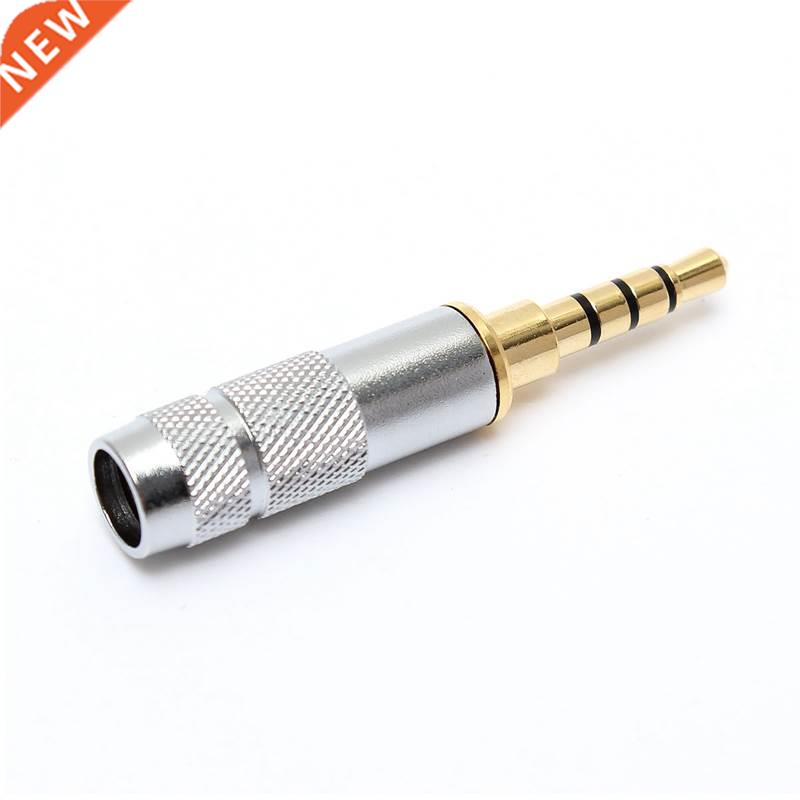 Best Gold 3.5mm Stereo 4 Pole Headphone Jack Audio Solders V