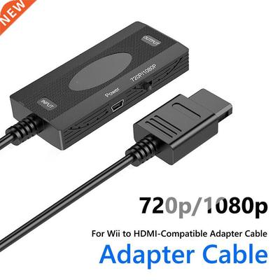 For Wii to HDMI-Compatible Adapter Cable Game Console HD TV