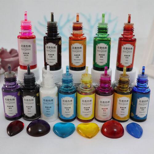 Epoxy Pigment 13 Color Liquid Epoxy Resin Dye 0.35oz Coloran
