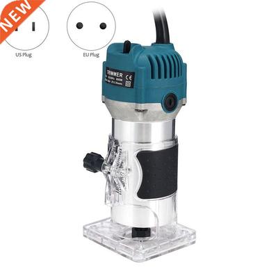 800W Woodworkng Electrc Trmmer Wood Mllng Engravng Slo