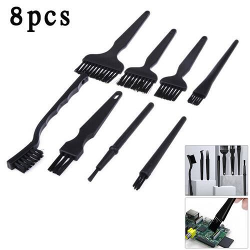 8pcs/Set Plastic Black Small Portable Handle PCB Rework ESD