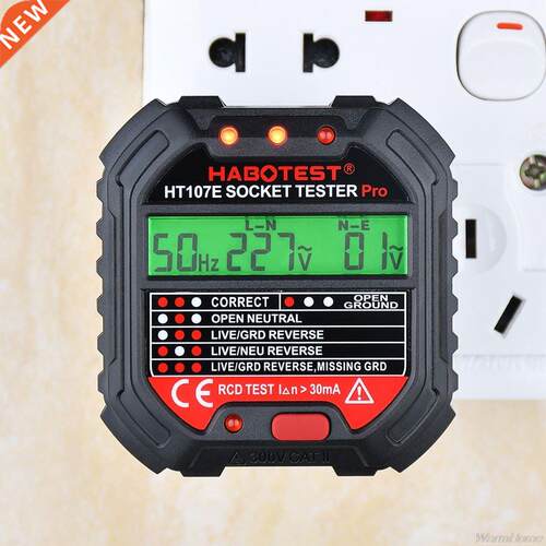 Socket Tester Pro Voltage Test Socket Outlets Tester Crcut