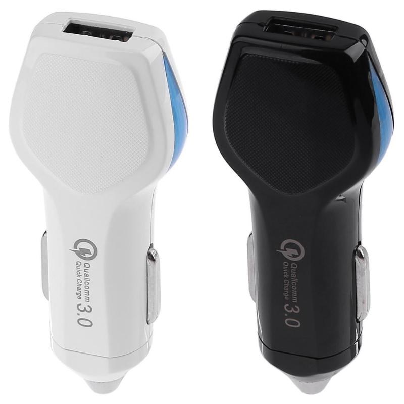 QC 3.0 Car USB Charger 5V 2.4A Phone Car Charger For iPhone