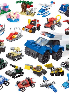 Mini Transportation tank plane Car Educational Assembled Mod