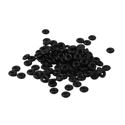 500 pcs, 6 x 2 x 2 mm Mechanical Rubber O Ring Oil Seal Seal