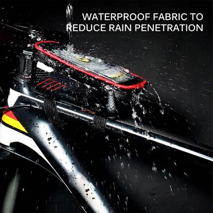 Rainproof Bicycle Bag Rack Front Top Tube Bicycle Bag Reflec
