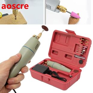 DC/AC Mini Electric Drill Hand Electric Grinder Set for