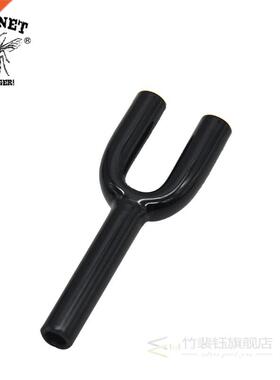 Pure Glass Double Tubes Sniffer Snorter HOOVER HOOTEER Snuff