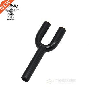 Pure Glass Double Tubes Sniffer Snorter HOOVER HOOTEER Snuff