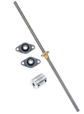 3D Printer CNC T8-300mm Lead Screw Set KFL08 Shaft Coupling