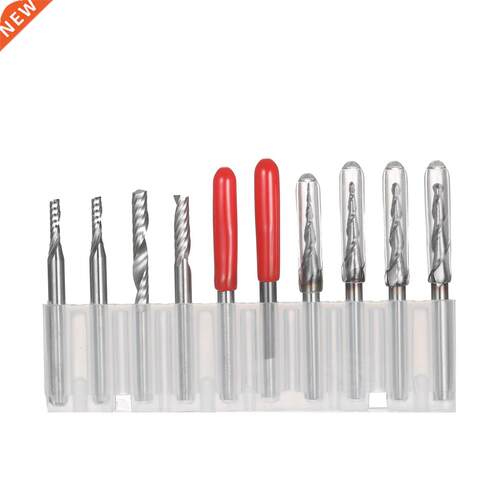 10pcs .175 Micro-diameter Drill Bit Cutters Micro Milling C