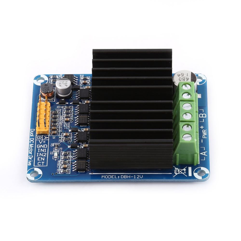 1pc DC5-12V 0A-30A Dual-channel H bridge Motor Driver Board