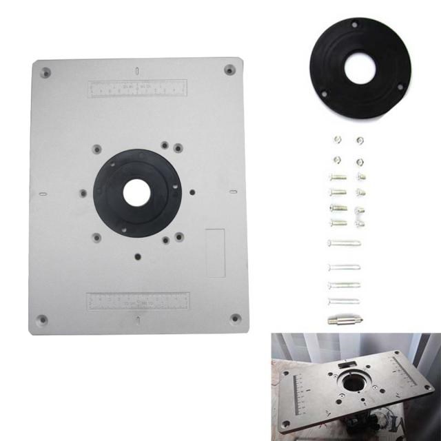 Woodworking Trimming Machine Router Table Insert Board Engra