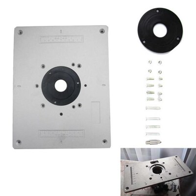 Woodworking Trimming Machine Router Table Insert Board Engra
