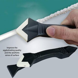 3 In1 Glass Glue Angle Scraper Caulking Tool Shovel binder M