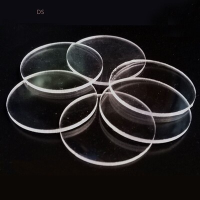 Round Plexiglass Clear Acrylic Perspex Sheet Plastic Transpa