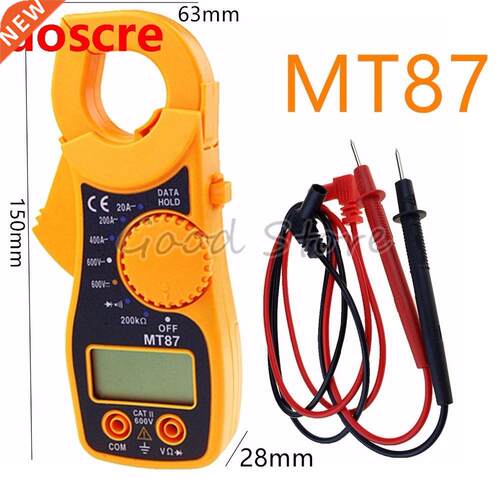Orange MT87 Digital Clamp Multimeter Amper Clamp Meter Test