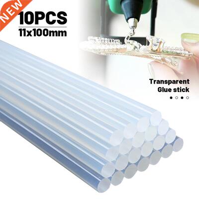 10Pcs 11x100mm Hot Melt Glue Stick For Electric Heat Pistol