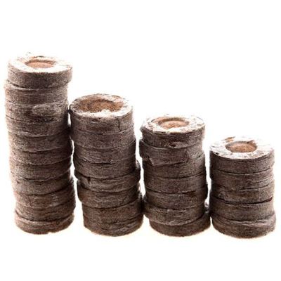 100Pcs Professional Peat Pellets Plant Starting Soil Block J