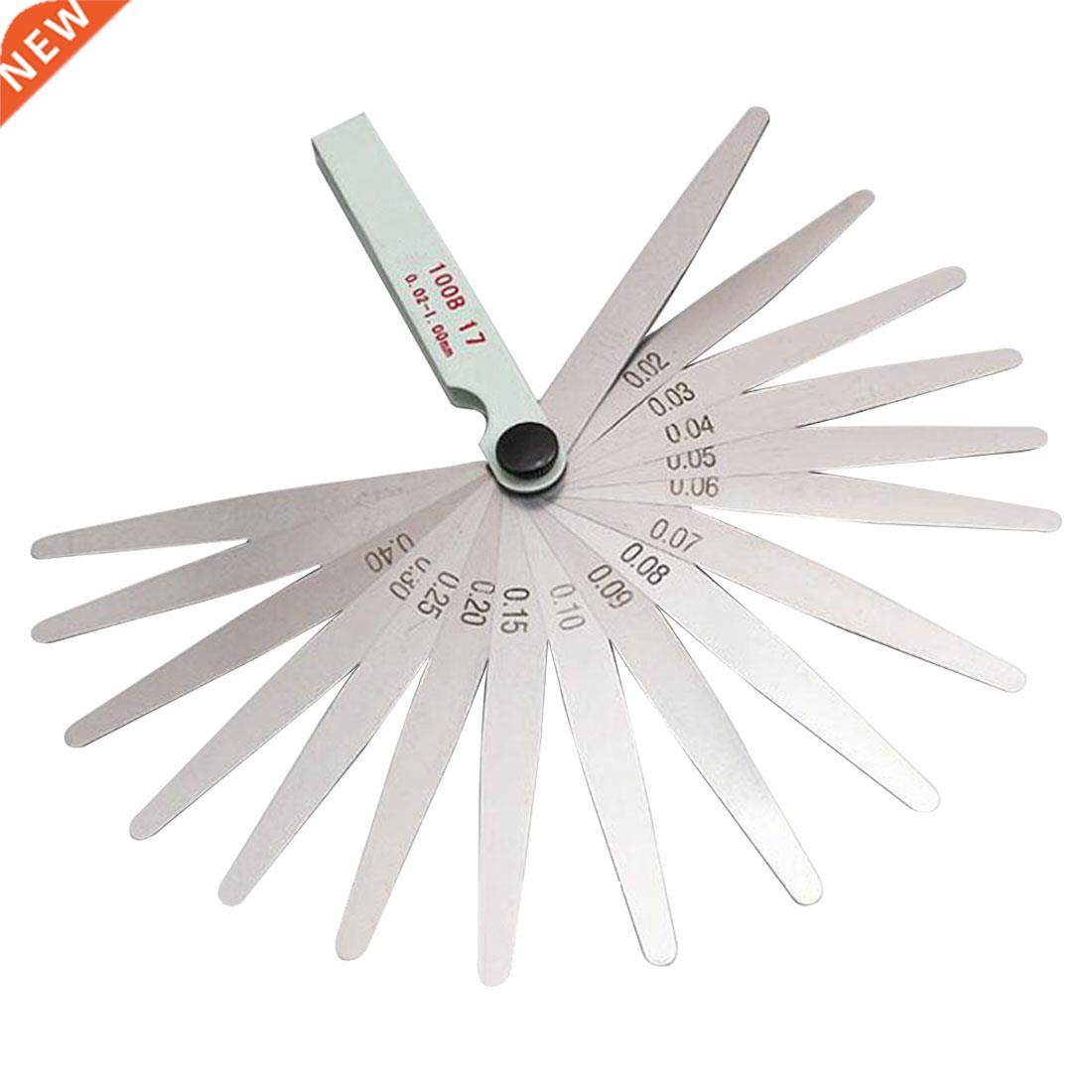 high quality useful metric measurement 0.02 to 1mm 17 blade